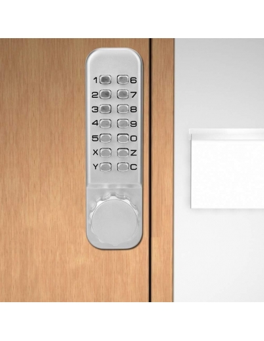 Serratura meccanica con chiusura a...