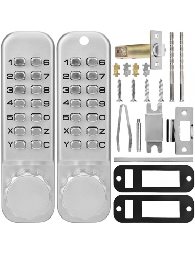 Serratura meccanica con chiusura a...