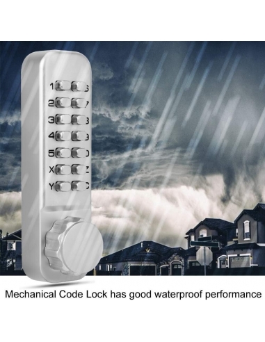 Serratura meccanica con chiusura a...