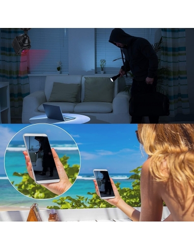 Telecamera spia wifi infrarossi...