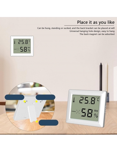 Termometro per interni igrometro con...