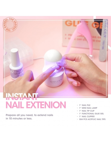 Gellen Kit di estensione, gel colla,...