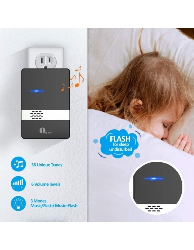 1byone Campanello Casa Senza Fili  1... 1byone Campanello Casa Senza Fili  1...