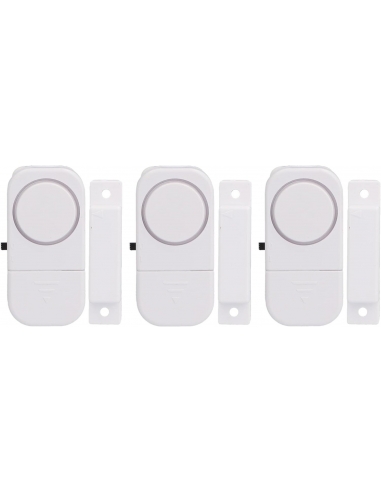 UNITEC Set di 3 allarmi per porte e...