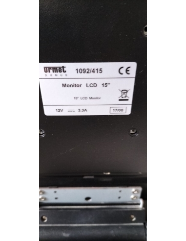 Urmet 1092/415 Monitor 15” a...