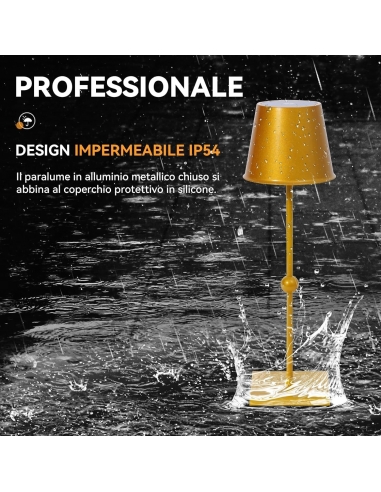 HUIVEOO LED Lampada da tavolo senza...