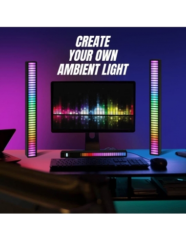 Barra Nera vu-meter striscia luminosa...