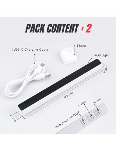 Barra Nera vu-meter striscia luminosa...