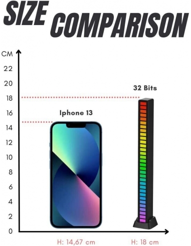 Barra Nera vu-meter striscia luminosa...