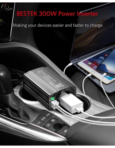 BESTEK MRI3013BU 300W Inverter da...
