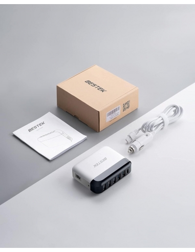 BESTEK Caricabatteria da auto 86 W...