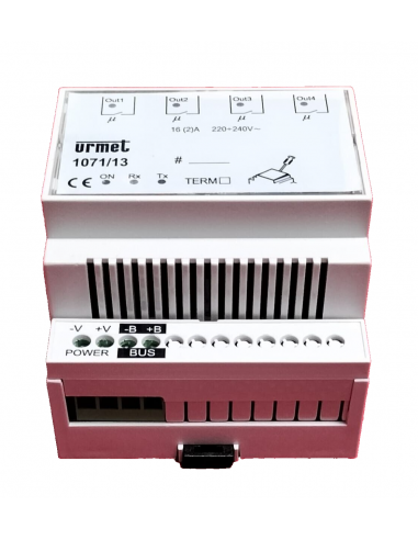 Urmet 1071/13 Modulo relè elettronico... Urmet 1071/13 Modulo relè elettronico...