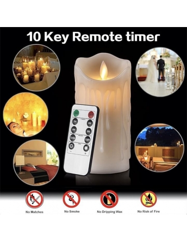 Candele decorativa LED con... Candele decorativa LED con...