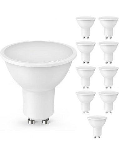 Cnkeeo Lampadine LED GU10 10 Pezzi 5W...