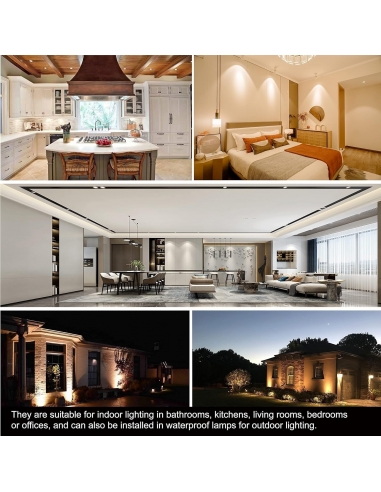 Cnkeeo Lampadine LED GU10 10 Pezzi 5W...