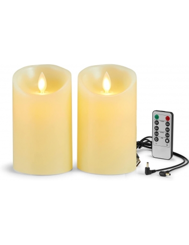 2x Candele decorativa LED Telecomando... 2x Candele decorativa LED Telecomando...