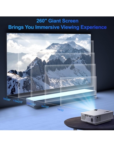 Miden GP9 Mini Proiettore 1080P Full...