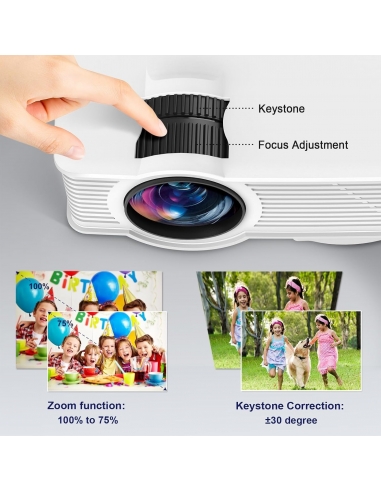 Miden GP9 Mini Proiettore 1080P Full...