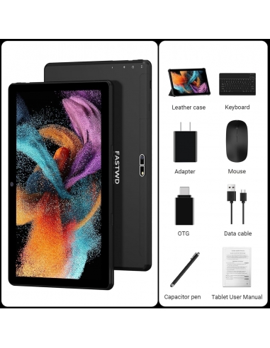 FASTWD 2025 Newest Tablet 10 Pollici...