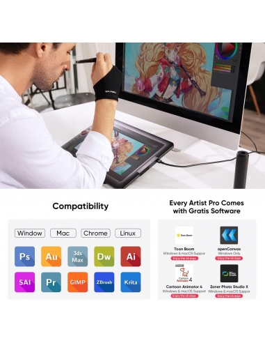 XP-PEN Artist 13.3 Pro - Tablet... XP-PEN Artist 13.3 Pro - Tablet...