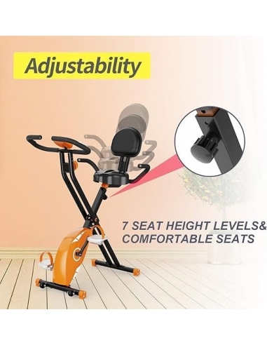 CITYSPORTS cyclette pieghevole Bici... CITYSPORTS cyclette pieghevole Bici...