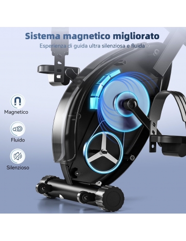VANNECT Cyclette Pieghevole con... VANNECT Cyclette Pieghevole con...