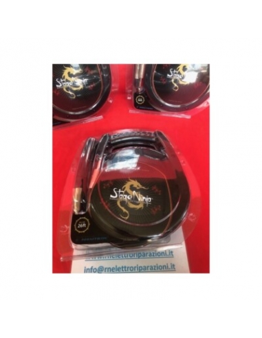 Cavo Jack-Jack 8 metri STAGE NINJA... Cavo Jack-Jack 8 metri STAGE NINJA...