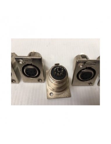 Kit 5 Neutrik NC7FD-LX Connettore XLR... Kit 5 Neutrik NC7FD-LX Connettore XLR...