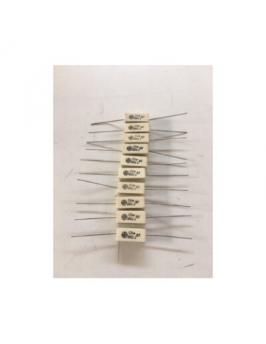 Kit 10 Resistenze Ceramiche 8,2 ohm 5... Kit 10 Resistenze Ceramiche 8,2 ohm 5...
