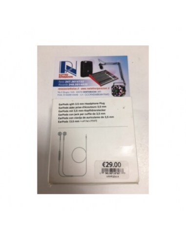 APPLE AURICOLARI A FILO Jack 3,5 per... APPLE AURICOLARI A FILO Jack 3,5 per...