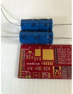 2 x 2200µf 16V Vishay...