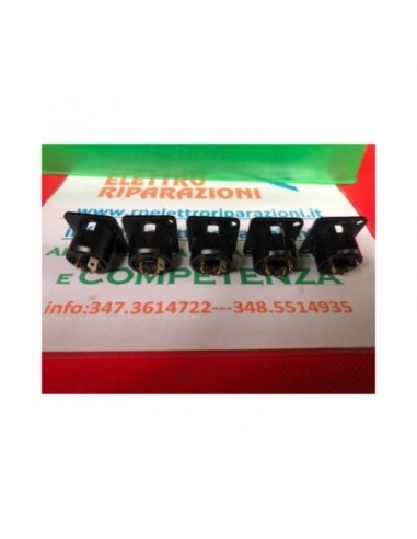 5pcs NC4MD-LX-B Neutrik Connettore... 5pcs NC4MD-LX-B Neutrik Connettore...