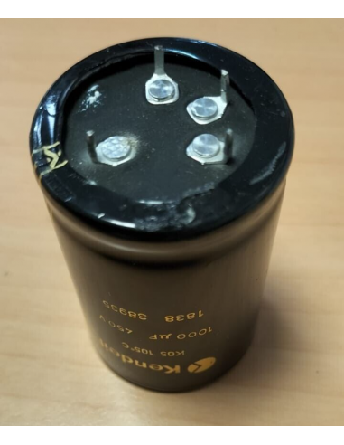 2pz 1000uF 450V Condensatore...