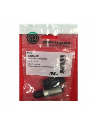 NEUTRIK NC5MXX - Connettore per cavo... NEUTRIK NC5MXX - Connettore per cavo...