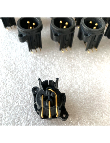 10pcs CONNETTORE XLR MASCHIO NEUTRIK...