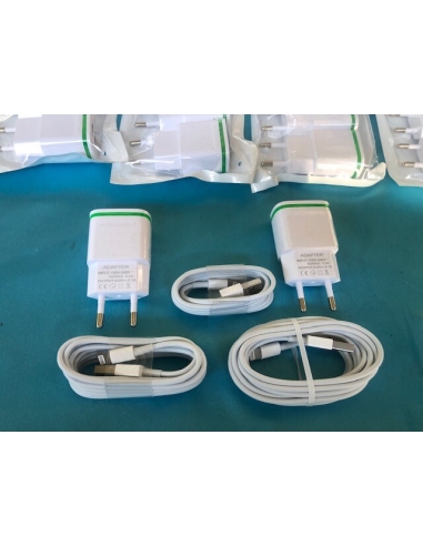 Kit nr.2 Caricatori USB 2.1A 5V 2... Kit nr.2 Caricatori USB 2.1A 5V 2...