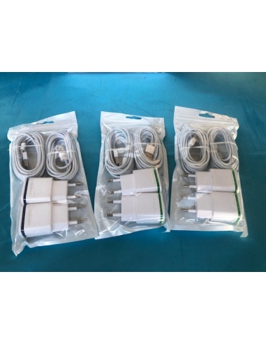 Kit nr.2 Caricatori USB 2.1A 5V 2... Kit nr.2 Caricatori USB 2.1A 5V 2...