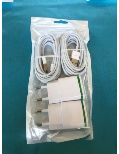 Kit nr.2 Caricatori USB 2.1A 5V 2... Kit nr.2 Caricatori USB 2.1A 5V 2...