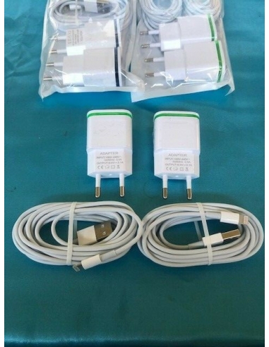 Kit nr.2 Caricatori USB 2.1A 5V 2... Kit nr.2 Caricatori USB 2.1A 5V 2...