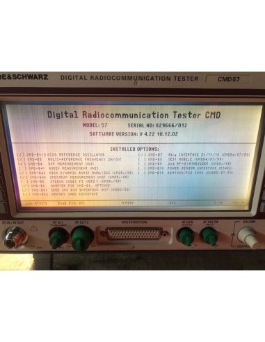 Rohde & Schwarz CMD57 Tester Digitale...