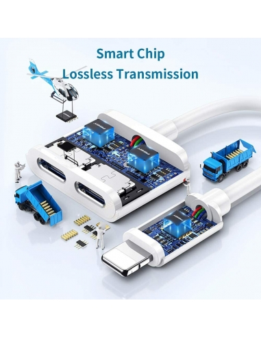 2 in 1 Cavo di ricarica Splitter Cavo... 2 in 1 Cavo di ricarica Splitter Cavo...