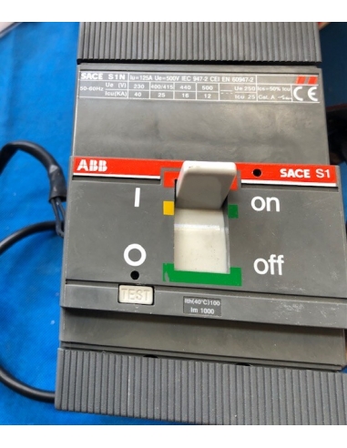 ABB SACE S1N lu125A Ue500V... ABB SACE S1N lu125A Ue500V...