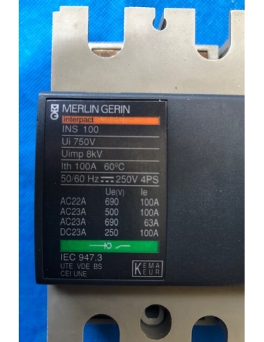 MERLIN GERIN SCHNEIDER Interruttore /... MERLIN GERIN SCHNEIDER Interruttore /...