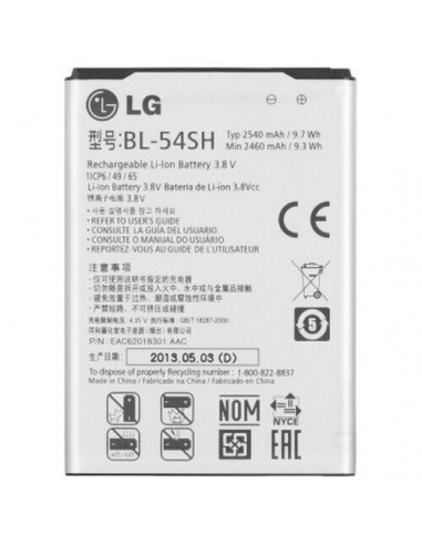 LG Batteria originale BL-54SH - Typ... LG Batteria originale BL-54SH - Typ...