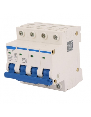DZ47-63 4P 32A 400V Interruttore...