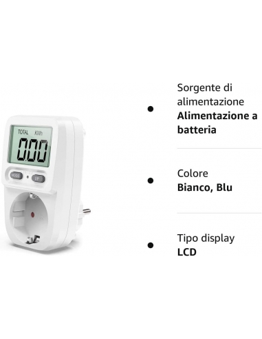 Misuratore dei costi energetici...