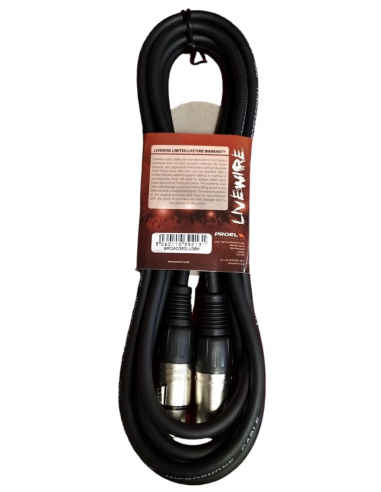 Proel Livewire Broad350LU3BK Cavo... Proel Livewire Broad350LU3BK Cavo...