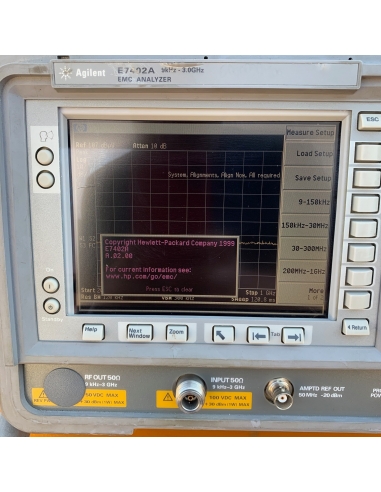AGILENT EMC E7402A Analizzatore di...