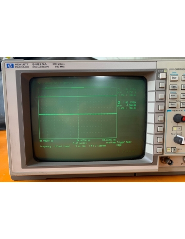 HP Agilent 54520A Oscilloscopio... HP Agilent 54520A Oscilloscopio...