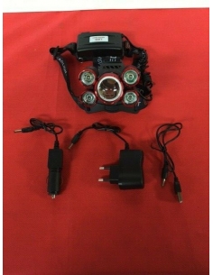 Torcia Lampada Frontale LED... 2